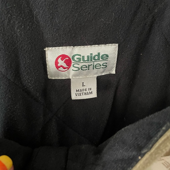 Guide Series size L snow camo bib - Picture 3 of 7